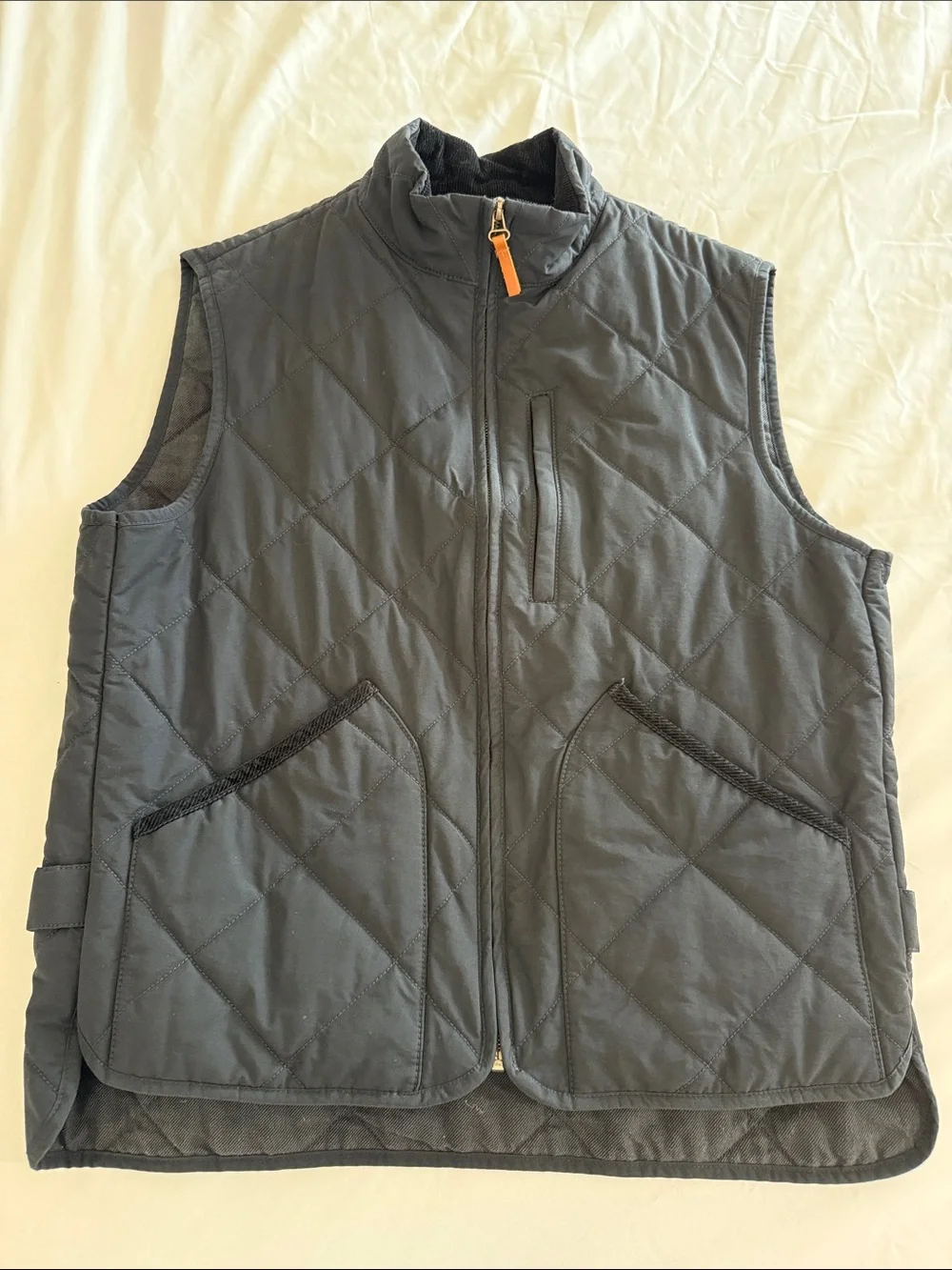 J. Crew Sussex quilted Mens vest